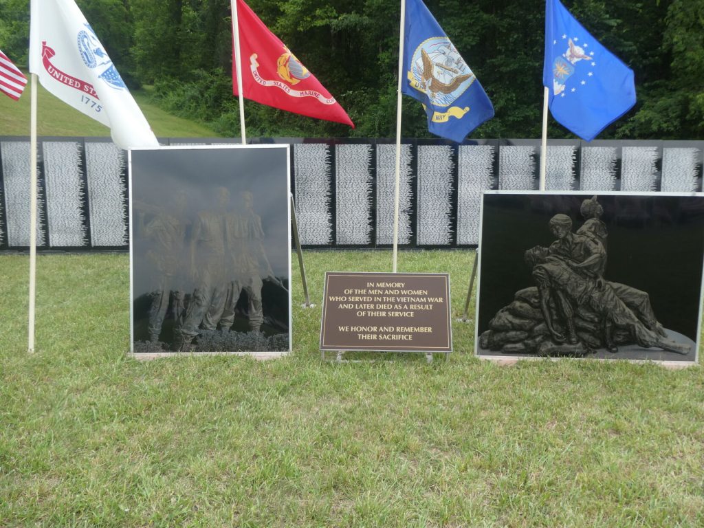 Vietnam Traveling Memorial Wall heading to Fayette